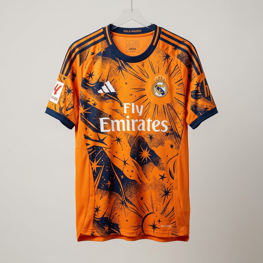 Real Madrid Away Jersey Front